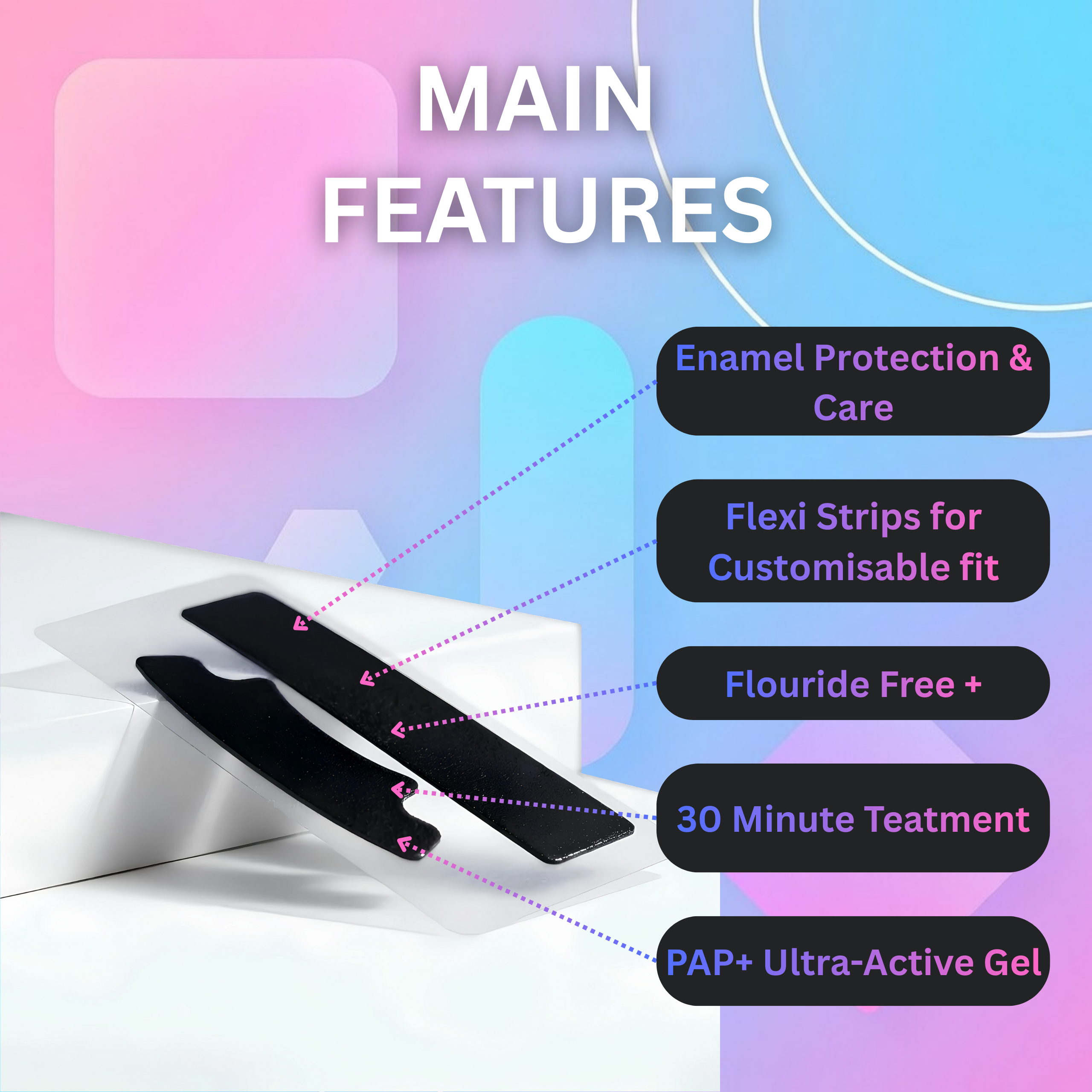 OralGlow Teeth Whitening Strips