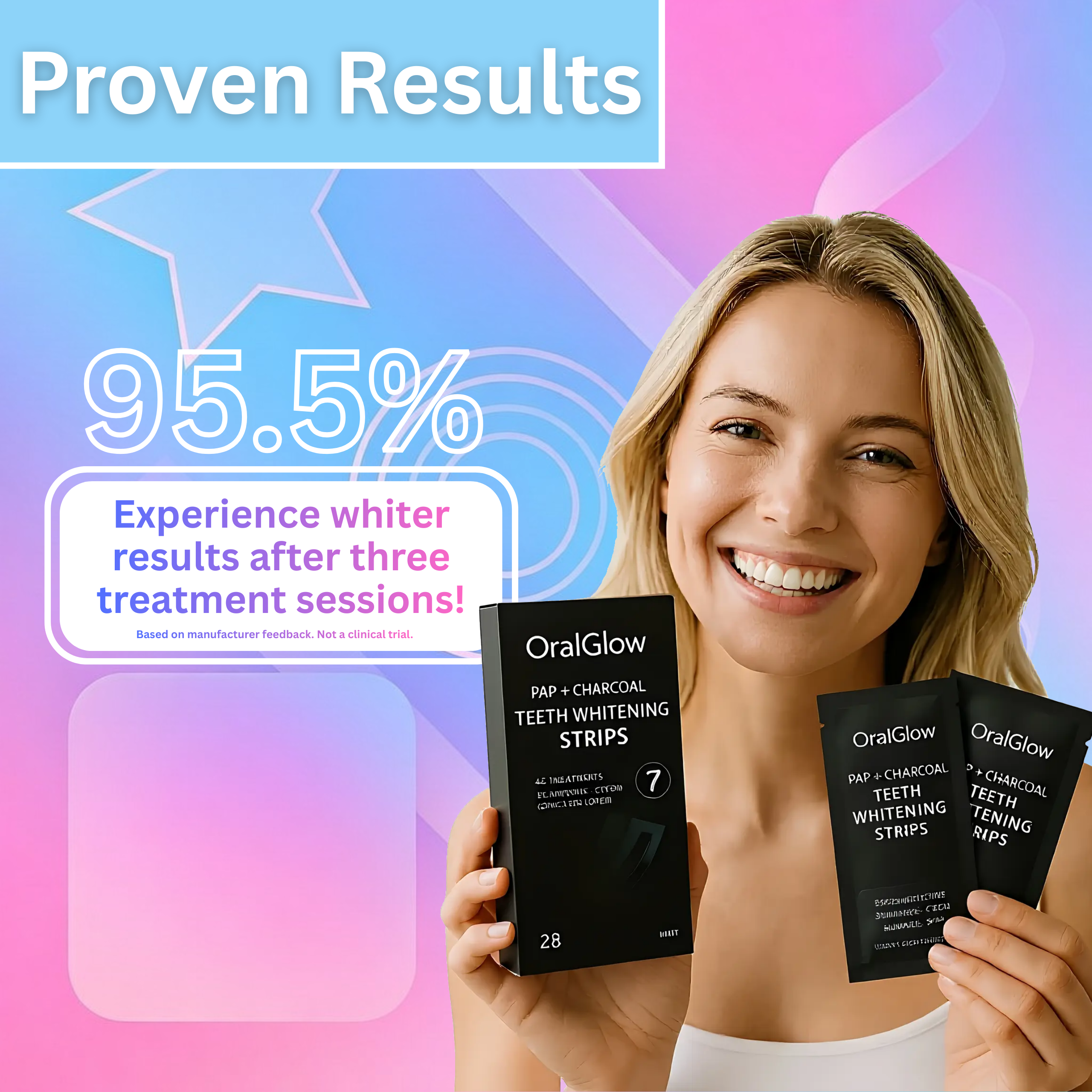 OralGlow Teeth Whitening Strips