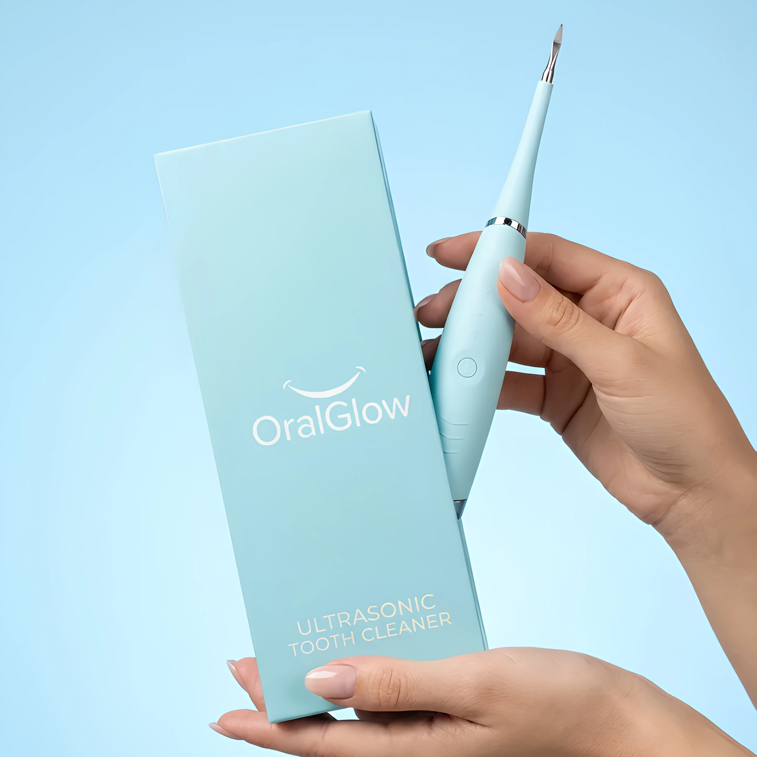 OralGlow Ultrasonic Teeth Cleaner