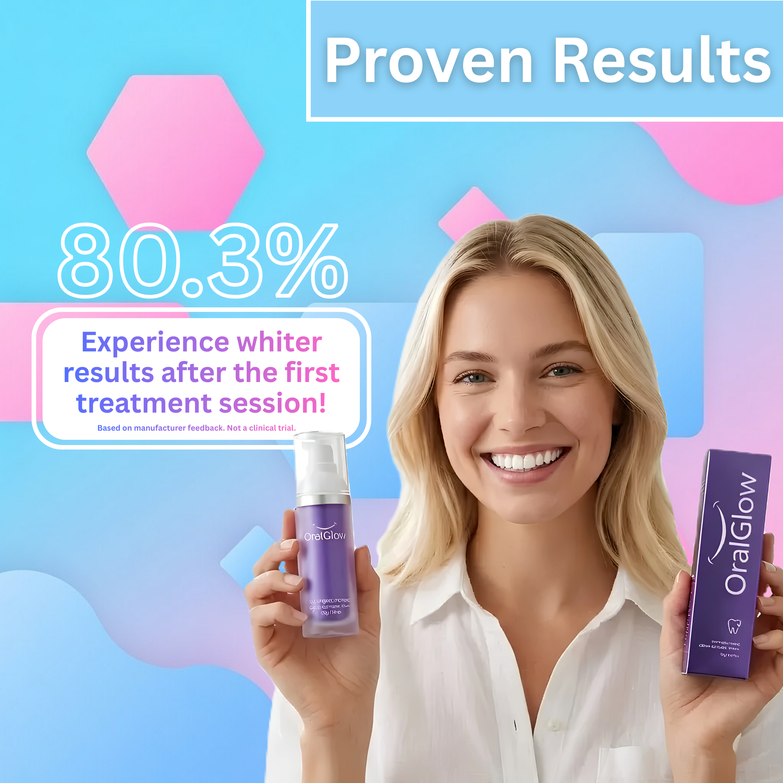 OralGlow Purple Whitening Toothpaste