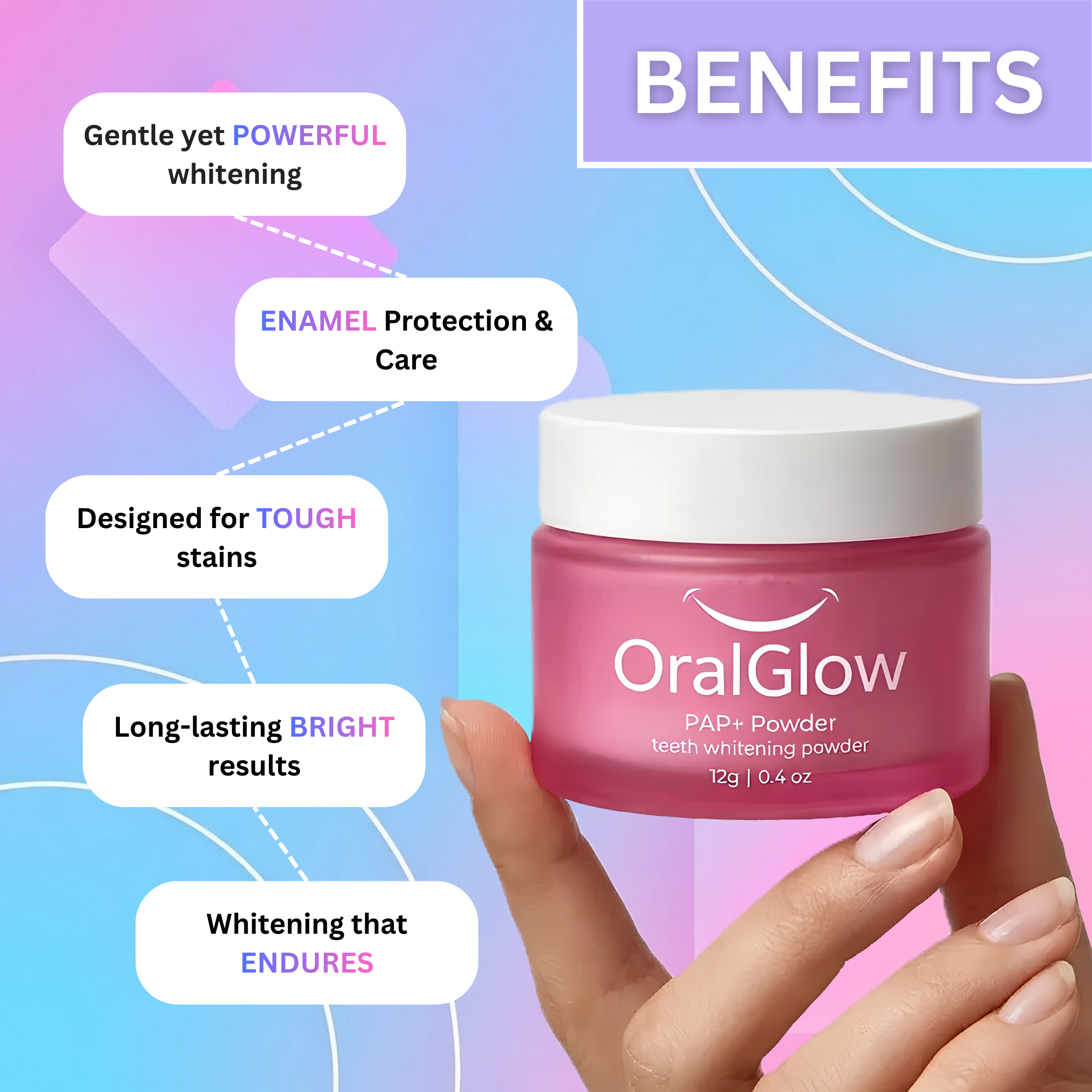 OralGlow Teeth Whitening Powder
