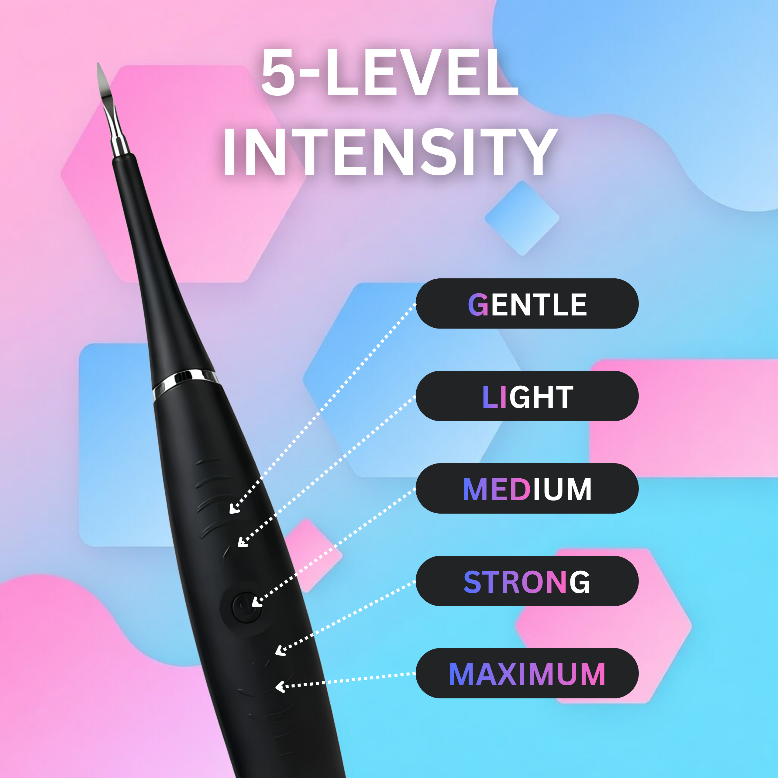 OralGlow Ultrasonic Teeth Cleaner