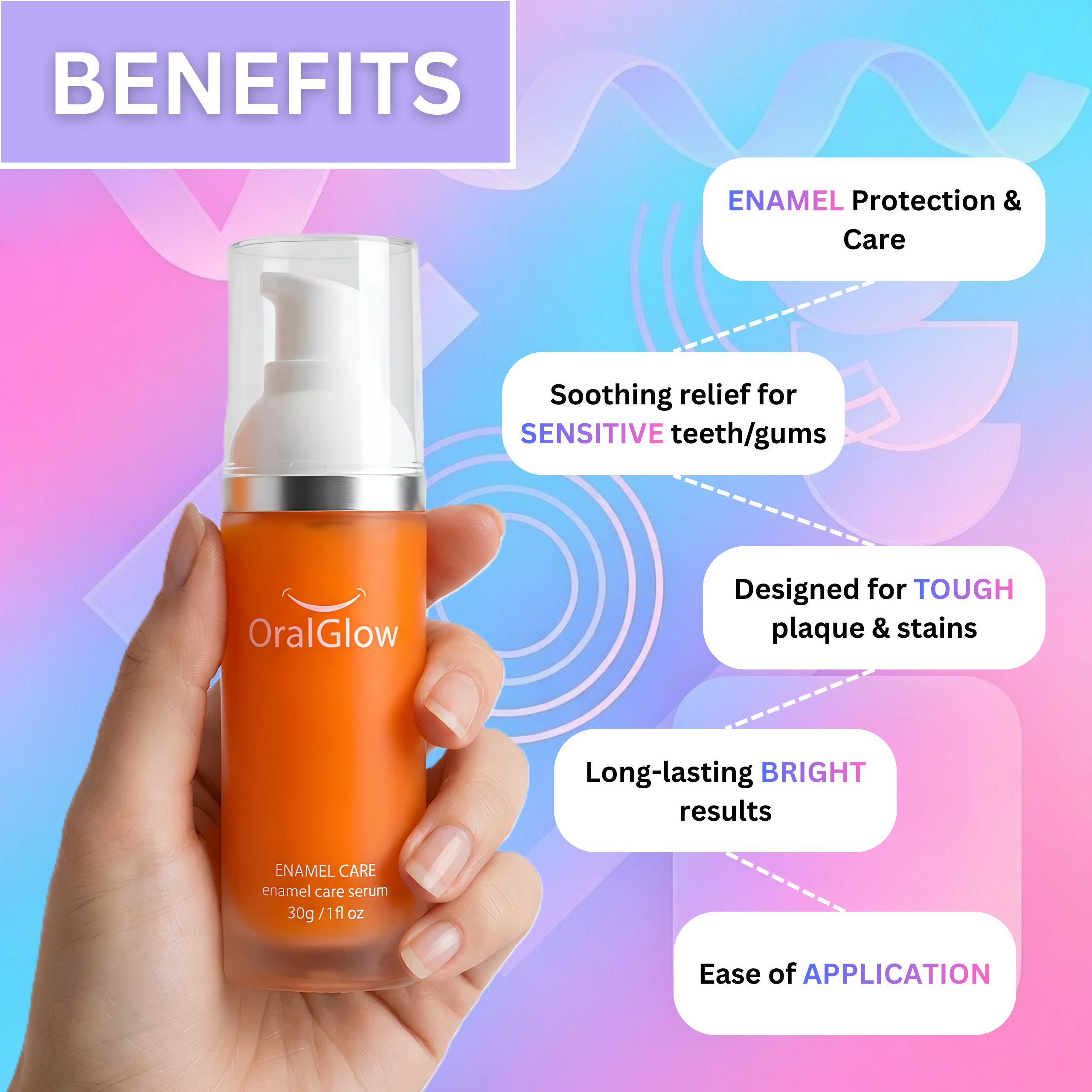 OralGlow Enamel Serum