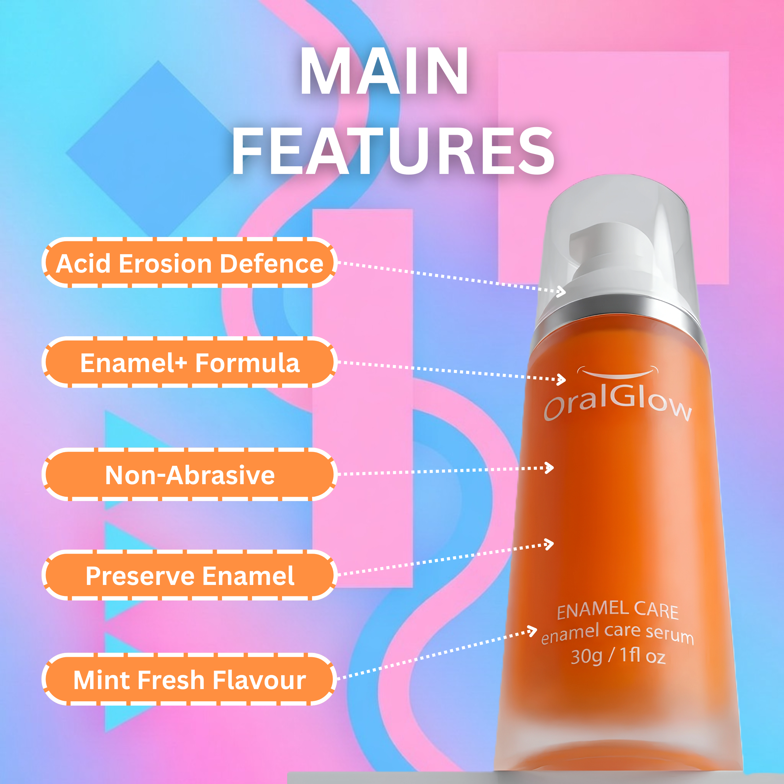 OralGlow Enamel Serum