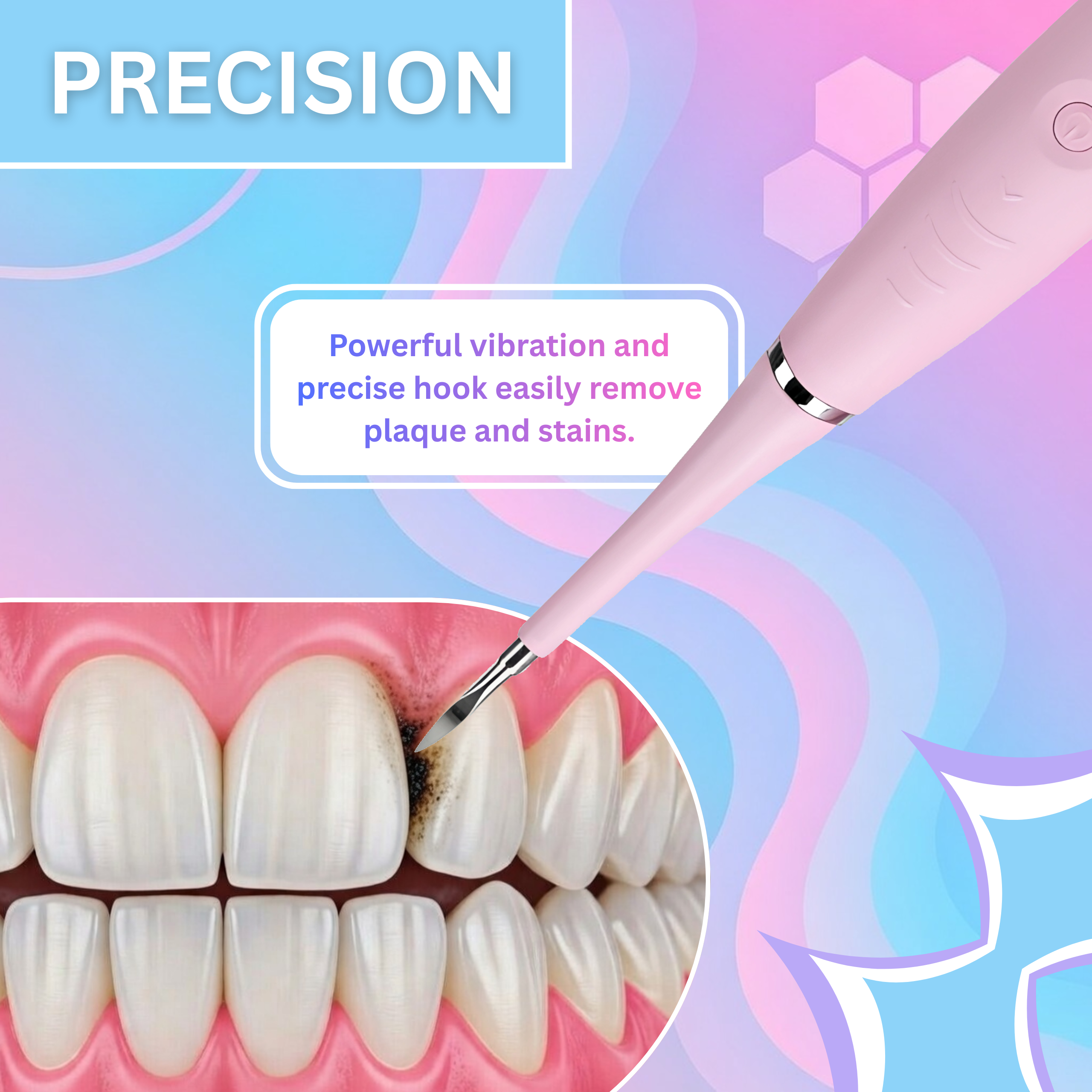 OralGlow Ultrasonic Teeth Cleaner