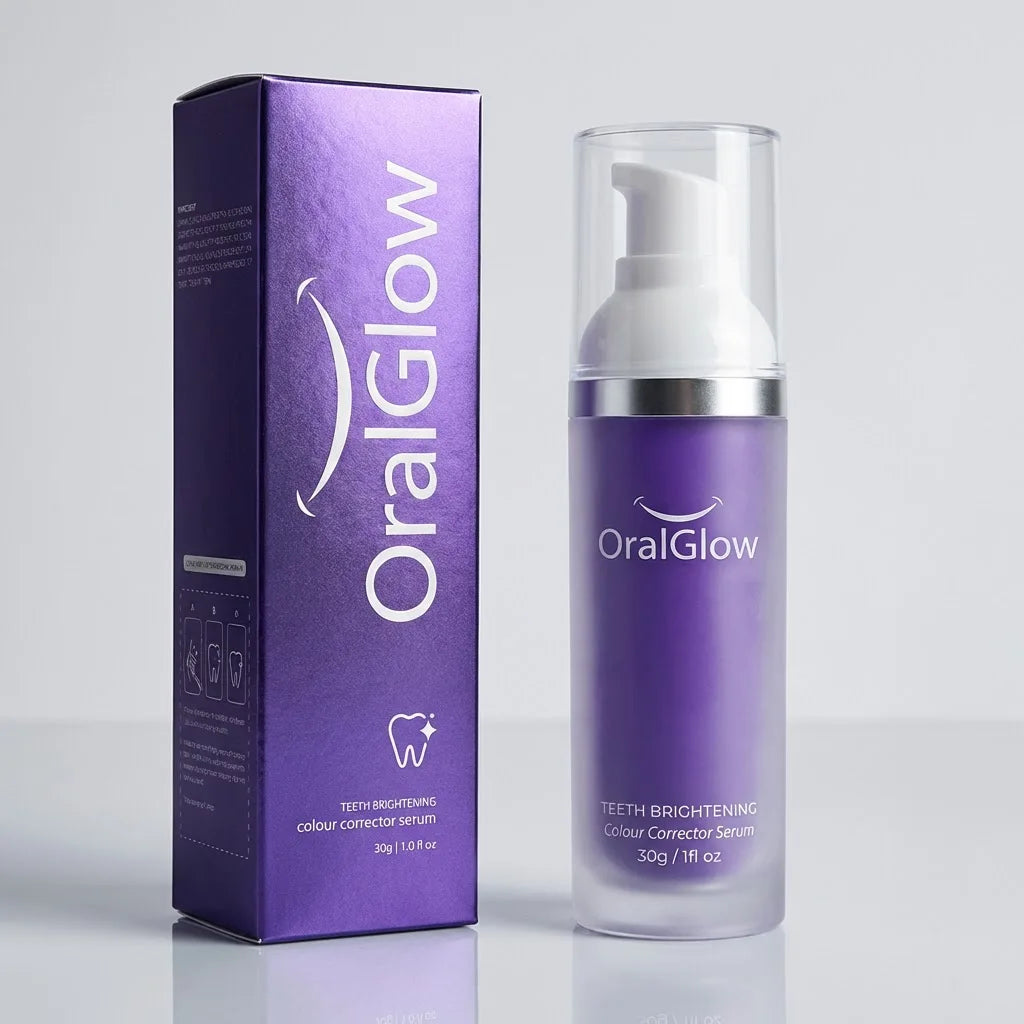 OralGlow Purple Whitening Toothpaste